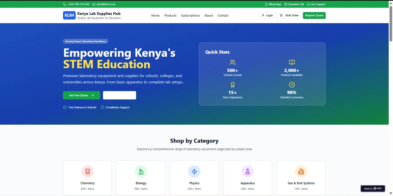 Kenya Lab Supplies Hub